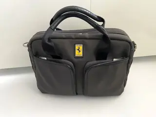 Accessoire - Original FERRARI Nylon/Leather Laptop Business