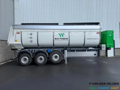 AJK 42 ton | Elektrisch bediende Wattsnew geisoleerde kipperoplegger