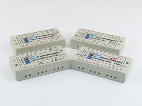 Viessmann H0 - 5211/5213 - Toebehoren - 4x Magneet-artikel-decoder
