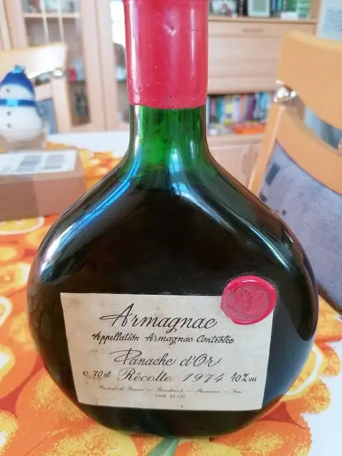 Panache d'Or 1974 - Armagnac Millésime - b. Jaren 1980 -