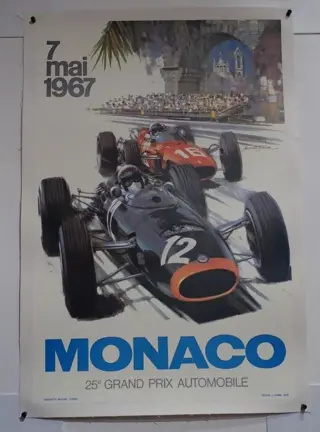 Michael Turner - Manifesto 25° Gran Premio Automobilistico