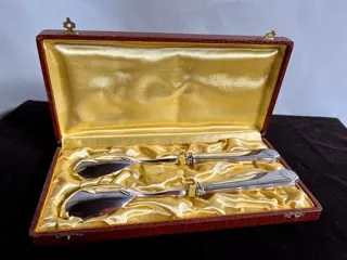 Orfèvrerie B.Cie, Métal argent - Serveerbestek, Bestek voor