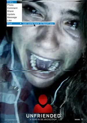 UNFRIENDED filmposter.