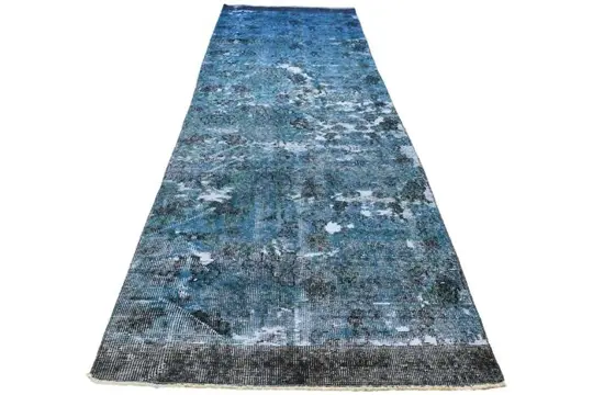 Blue vintage - Vloerkleed - 285 cm - 86 cm