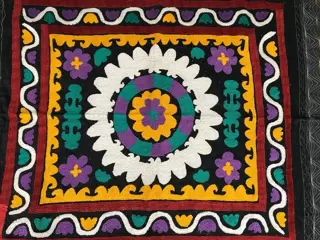 Uzbek - Kelim - 107 cm - 91 cm