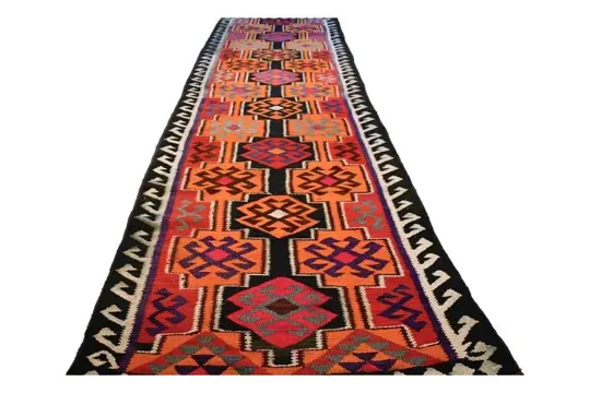 XL Kurdi Kazak - Vloerkleed - 378 cm - 100 cm