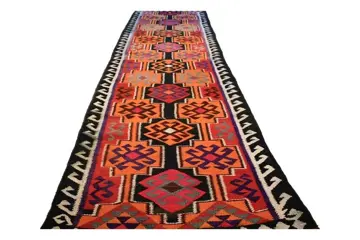 XL Kurdi Kazak - Vloerkleed - 378 cm - 100 cm