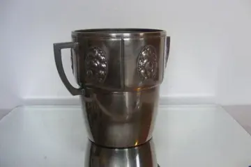 WMF - Wijnkoeler - Art Nouveau - Verzilverd messing