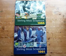 Boeken - Stirling Moss Scrapbook 1955 + 1961 - Lotus