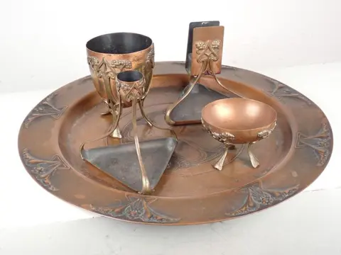 WMF - Jugendstil rookaccessoires set