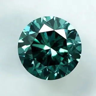 Diamant - 0.55 ct - Briljant - Kleurbehandeld, Fancy