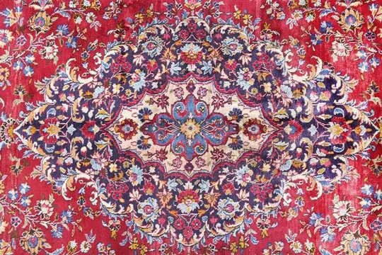 Mashad Kork Signatur - Tapijt - 388 cm - 300 cm