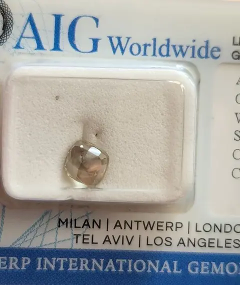 1 pcs Diamant - 1.11 ct - Cushion - SI2