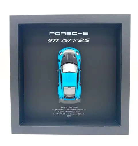 Decoratief object - Porsche 911 (991) GT2 RS blue - Porsche