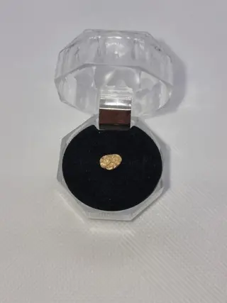 Goud natuurlijk goudklompje Australië - 0,79 g - (1)