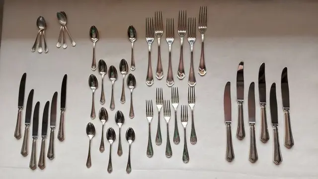 Broggi - Bestek voor 6 personen (42) - Verzilverd