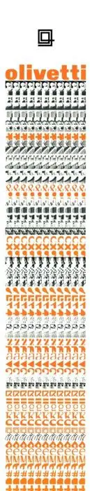 Enzo Mari - Olivetti - 1965