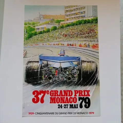 ALAIN GIAMPAOLI - 37em grand prix de F1 à Monaco - 1979 -