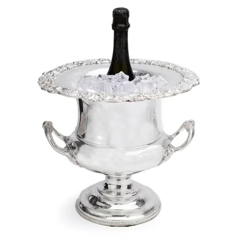 Champagnekoeler (1) - Verzilverd