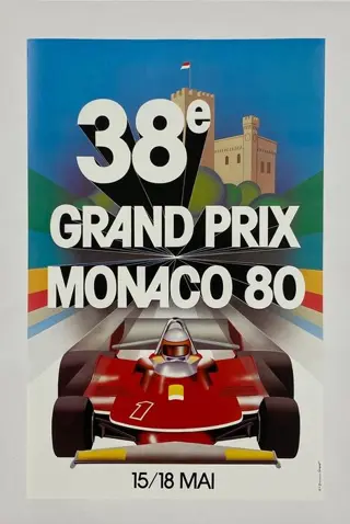 Jacques Grognet - 38° Gran Prix Monaco 80 - 15/18 MAI