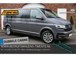 Volkswagen Transporter T6.1 CARAVELLE 2.0 TDI 150 PK DSG L2H1 DUB/CAB A-Klep ACC | LED | Digital Coc
