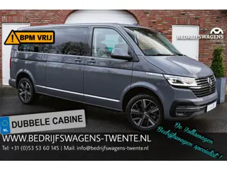 Volkswagen Transporter 2.0 TDI 204PK L2H1 DUB/CAB LEDER ACC Lane Assist Volkswagen Transporter 2.0 T