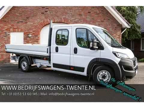 Fiat Ducato 2.2 Mjet 140 pk Dubbel Cabine va 419,- p/m 7-Zits Pick Up/Open Laadbak LxBxH 330x202x40 