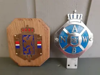 Embleem/mascotte/kenteken - Div. modellen - KNAC - ANWB -
