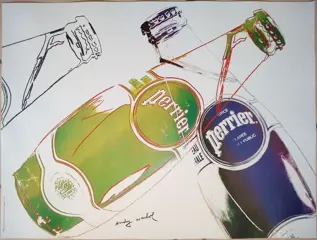 Andy Warhol - Perrier eau naturelle Acqua naturale - 1983 -