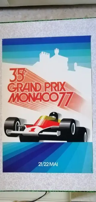 Roland Hugon - 35em grand prix de F1 à Monaco - 1977