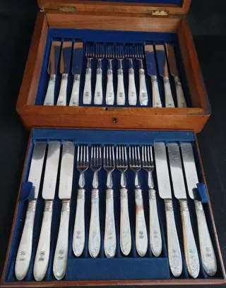 James Dixon &amp; Sons - Bestek, Tafelservies (24) -