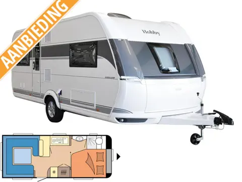 Hobby Excellent 560 CFE 2025 Aanbieding !!!