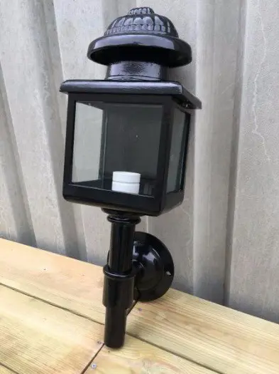 Buitenlamp , zwart , voordeurlamp