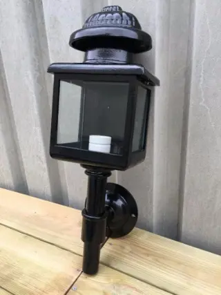 Buitenlamp , zwart , voordeurlamp