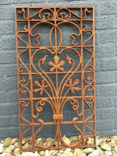 Wanddecoratie , smeedijzer ,tuindecoratie