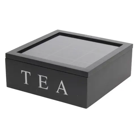 Theedoos zwart Tea Time