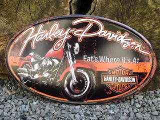 Harley Davidson , wandbord