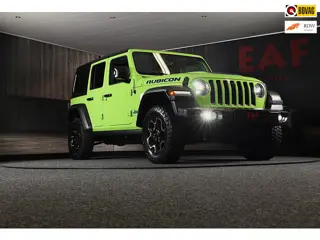 Jeep Wrangler Unlimited 4xe 380 RUBICON / 360 Camera / Leder / Acc / Dode Hoek / Cognac Leder / Navi