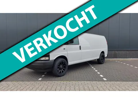 Chevrolet Chevy Van Chevy Van EURO6 6.0 V8 375 PK 39800 km en Lange wiel basis NU met nieuwe LPG G3 