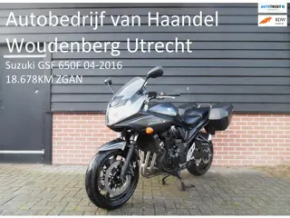 Suzuki Tour GSF 650 SA GSF650F 04-2016 Bandit ABS Zijkoffers zeer mooie motor zgan