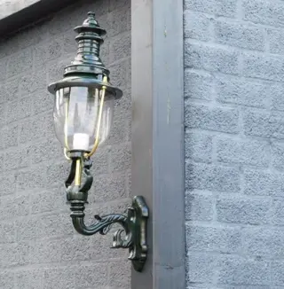 Buitenwandlamp,klassiek