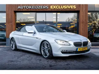 BMW 6-serie Cabrio 640i High Executive Leer Sportstoelen Navi