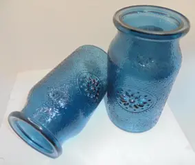 VAAS AQUA BLUE 18 CM Dia 9,5 cm NIEUW