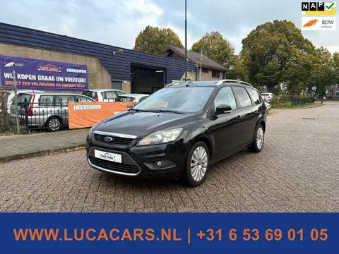Ford Focus Wagon 1.8 Titanium Flexi Fuel TREKHAAK 2X SLEUTEL + BOEKJES!