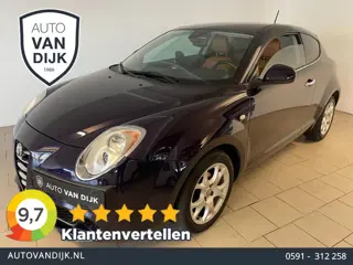 Alfa Romeo MiTo 0.9 TwinAir Distinctive AIRCO CLIMA NAVI CRUISE LEER STOELVERW MULTI STUUR PRIVACY G