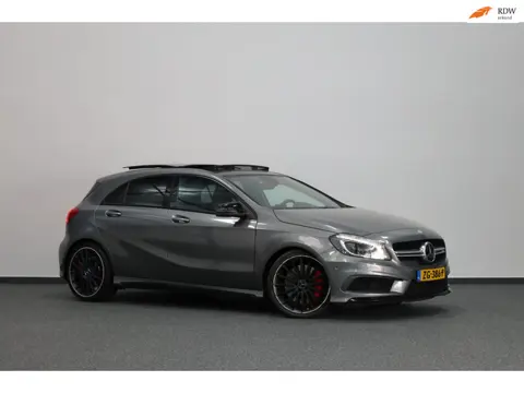 Mercedes-Benz A-klasse AMG 45 4MATIC 361+PK LED/LEER+S.VERWARMING+MEMORY/19" LMV/CAM/CRUISE/ECC/12 M
