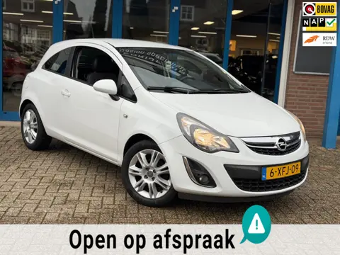 Opel Corsa 1.2-16V BlitZ Wit 3drs 2014 AIRCO LM NAP