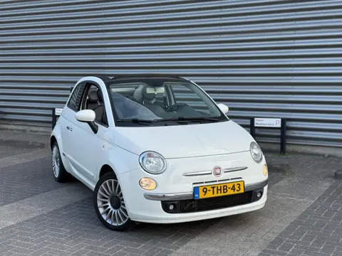 Fiat 500 C 0.9 TwinAir Lounge (bj 2014) Cabriodak|Leer|PDC|Nette Staat!
