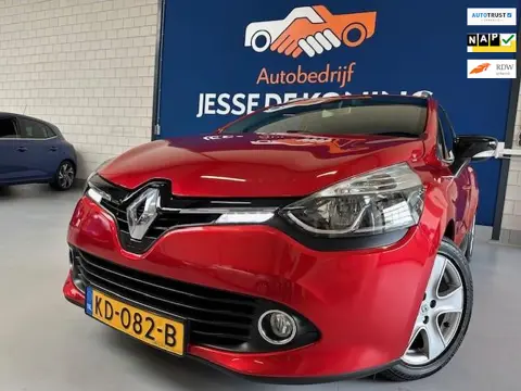 Renault Clio Estate 0.9 TCe Dynamique,bj.2014,kleur:rood,climate,navigatie,sportvelgen,APK tot 04/20