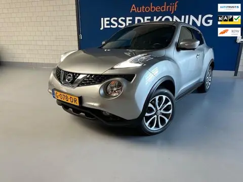 Nissan Juke 1.6 DIG-T Connect Edition |190 PK | bj.2015,kleur: grijs,climate,sportvelgen,camera,APK 